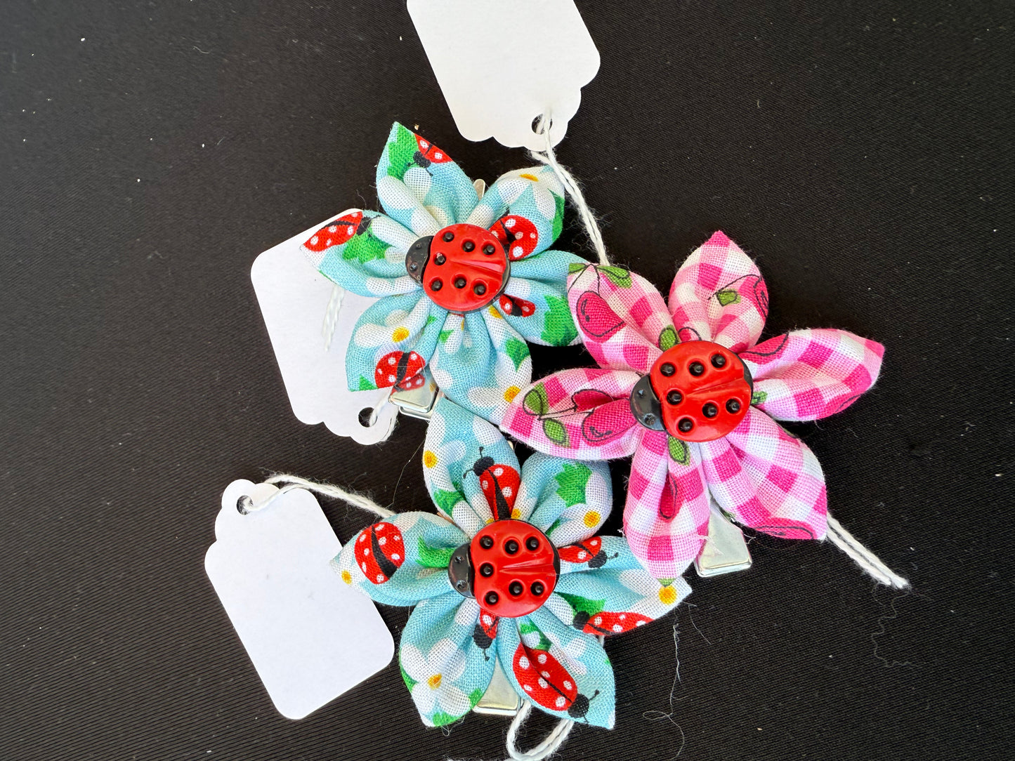 Flower Necktie - Clips