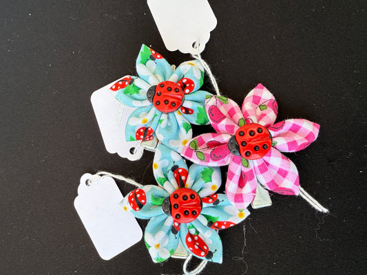 Flower Necktie - Clips