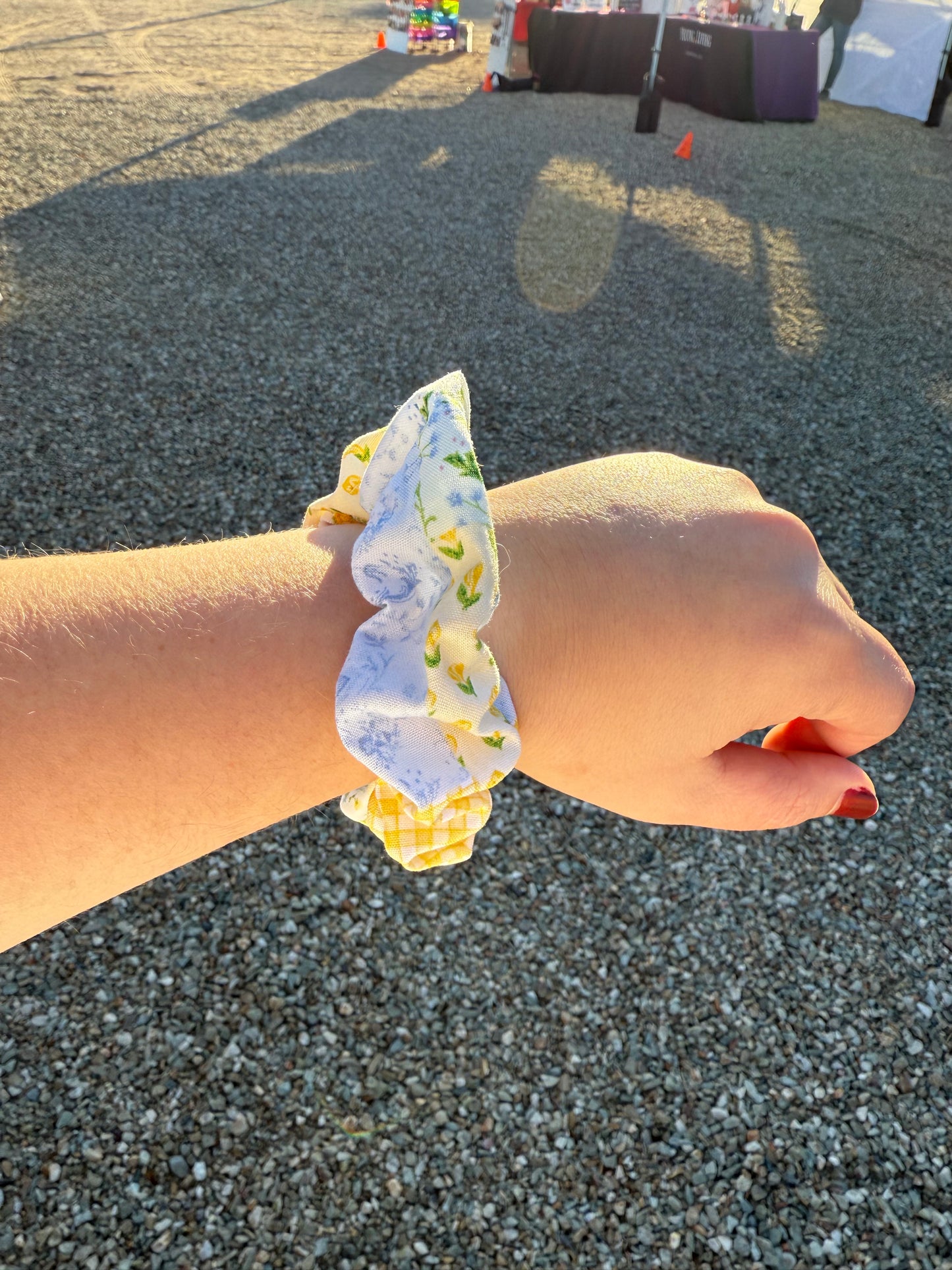 French Tulip Scrunchie