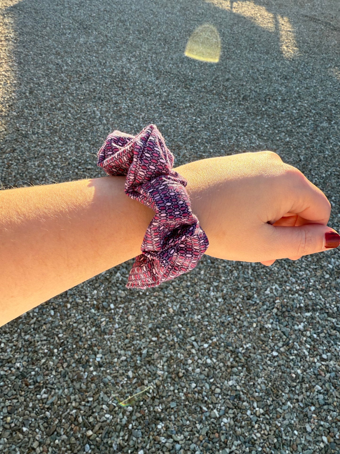 Purple Scrunchie