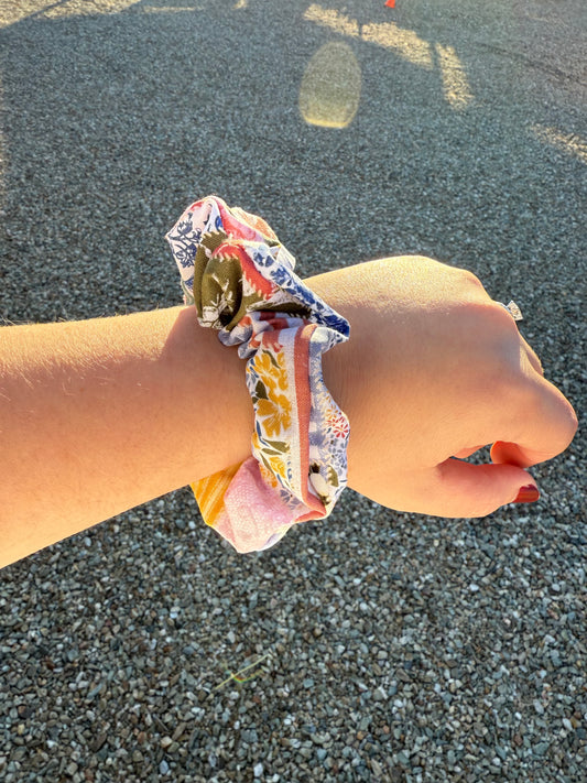 French Rose Scrunchie